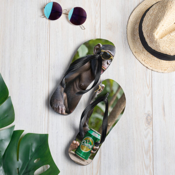 Flip-Flops “Monkey with Chang Beer”